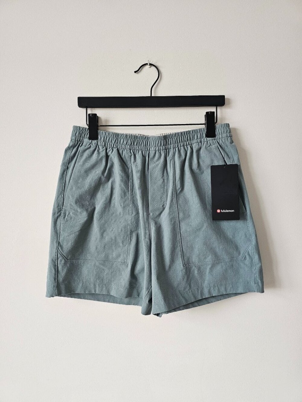 NWT LULULEMON CRBU Crater Blue Bowline Shorts 5" VersaTwill LL Men's Medium